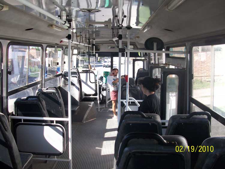 LOS QUE YO MANEJE!!!
(vista interior de la unidad)
