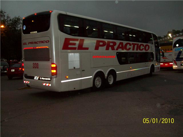 Marcopolo Paradiso 1800 DD G6 (en Argentina) - EL PRACTICO
Línea Capilla del Monte - Retiro 
TERMINAL CARLOS PAZ - CORDOBA
