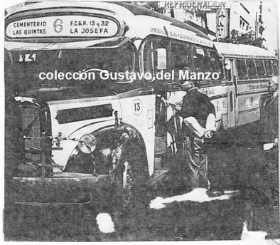 Mercedes-Benz  L 312 - El Trébol - Aut. Dardo Rocha
(Datos de izquierda a derecha)
