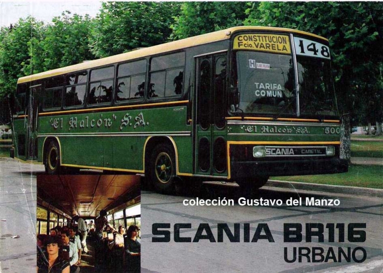 Folleto publicitario de Scania
Colección : Gustavo Del Manzo
