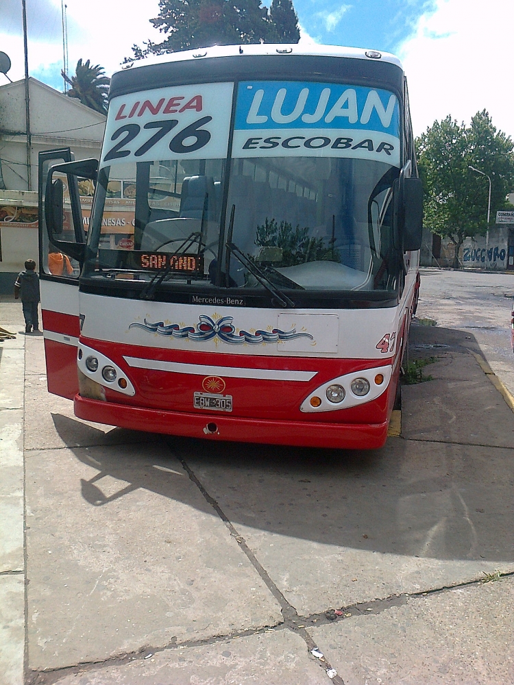 Mercedes-Benz OH 1621 L - Metalsur - Cia. La Isleña S.R.L.
EBW 305
Línea 276 - Interno 47
Palabras clave: Metalsur Isleña