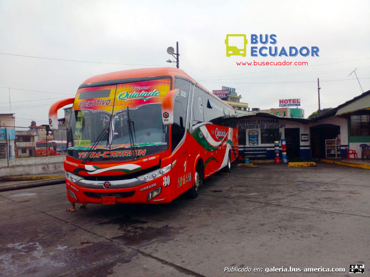 MERCEDES-BENZ OF 1730 - MARCOPOLO GV (reformado y repotenciado en Ecuador) - Quininde
Carrocería Marcopolo Generación V Reformada a tipo G7 y repotenciado su chasis a Mercedes Benz 
Palabras clave: MERCEDES BENZ OF 17-30 MARCOPOLO GV REFORMADO Y REPOTENCIADO