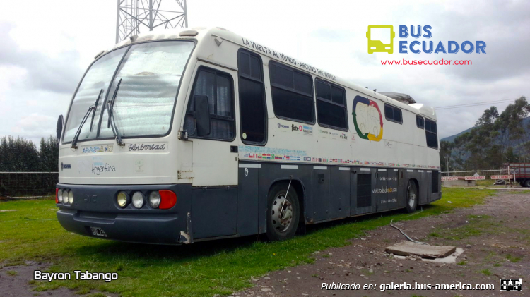 Scania BR 116 - Cametal Nahuel II reformado - Autobus de la Vuelta al Mundo
AUTOBUS DE LA VUELTA AL MUNDO

Autobus en el cual se desea recorrer los rincones del planeta
Palabras clave: AUTOBUS DE LA VUELTA AL MUNDO