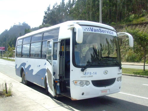 King Long 8 14 (en Ecuador)
Bus de Turismo Van Sevice
Palabras clave: King Long 8 14