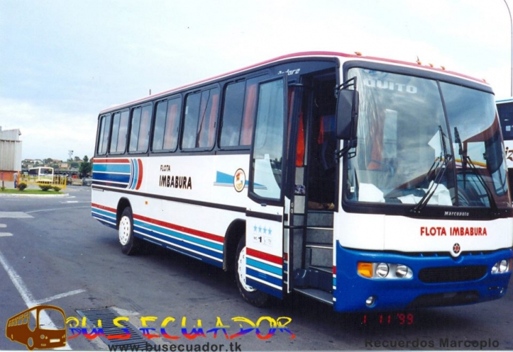 Carroceria Marcopolo Andare (en Ecuador) Chasis desconocido
Flota Imbabura
Año 1999
Palabras clave: Carroceria Marcopolo Andare  Chasis desconocido