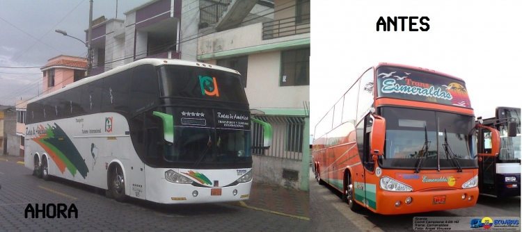 Comil Campione 4.05 HD Scania K124IB (En Ecuador)
Collage Antes y despues de Esta Unidad
Imagen Rutas de America REY_MISTERIO
Imagen Esmeraldas: Angel Vinueza
Palabras clave: Comil Scania Rutas América Internacional