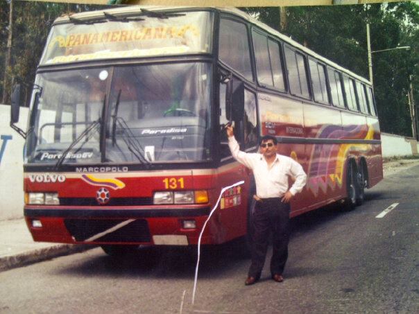 Volvo B 10 M 6X2 MARCOPOLO PARADISSO  
PANAMERICANA MOVIL   131
FOTOGRAFIA RAUL MONTERO
Palabras clave: Volvo B 10 M 6X2 MARCOPOLO PARADISSO  