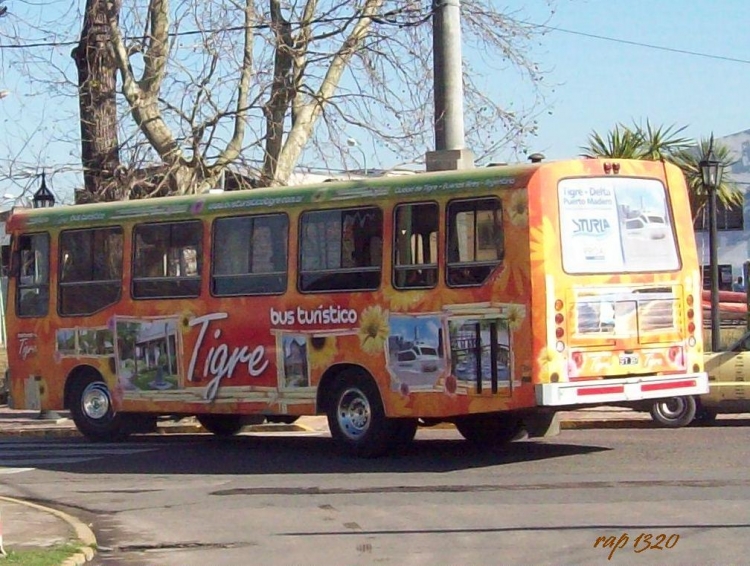 Mercedes-Benz OH 1316 - San Juan - Bus Turístico Tigre
SFY 397
BUS TURÍSTICO TIGRE 02

http://galeria.bus-america.com/displayimage.php?pos=-24273
http://galeria.bus-america.com/displayimage.php?pos=-24284
Palabras clave: TURISMO
