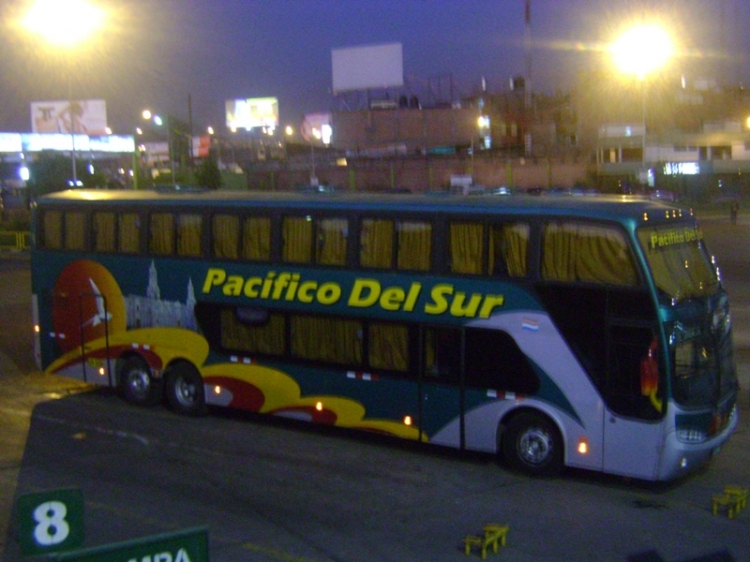 Busscar Panoramico DD (En Peru) TRANSPORTES Y TURISMO PACIFICO DEL SUR
