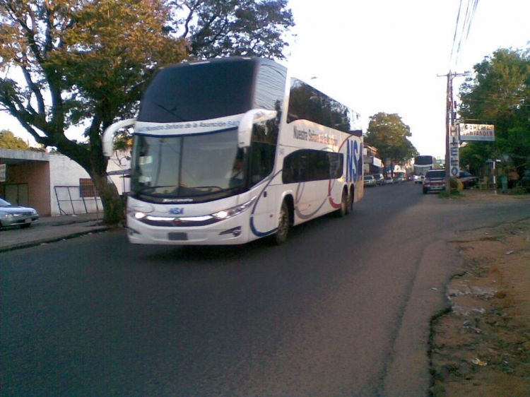 Scania K 420 - Marcopolo Paradiso G7 1800 DD (en Paraguay) - Empresa Nuestra Señora de la Asuncion C.I.S.A., Interno 840
Fotografia: Dear
Palabras clave: Scania