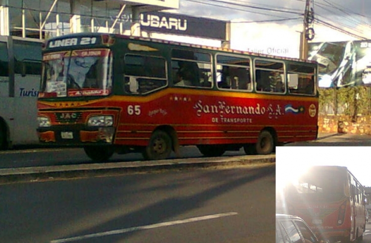 Linea 21_Jac_Carrocerias 3 de julio
Fotografia: Dear
Palabras clave: Jac