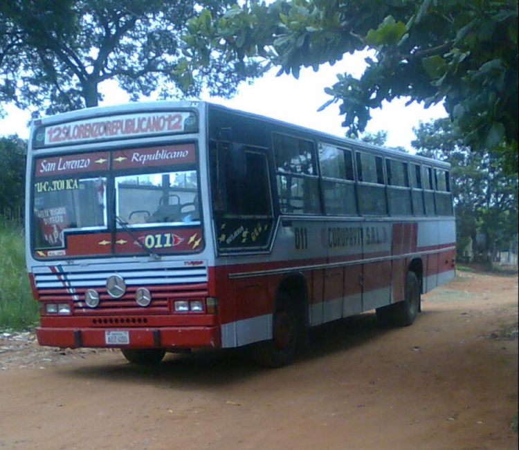 Merdeces-Benz OF 1620 - Caio Vitoria (en Paraguay) - Curupayty S.R.L. , Linea 12
Palabras clave: MB