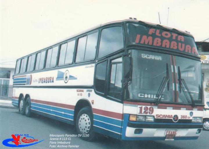 Marcopolo Paradiso GV 1150 (en Ecuador) - Flota Imbabura
Fotos del Archivo Familiar de Juan Carlos Enriquez Gualoto
