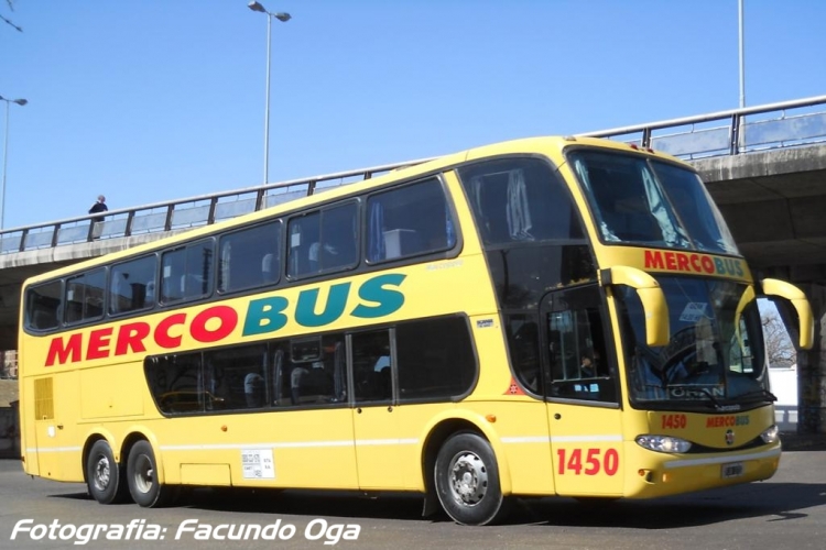 Marcopolo Paradiso 1800 DD G6 (en Argentina) - MERCOBUS 1450
Palabras clave: MERCOBUS 1450