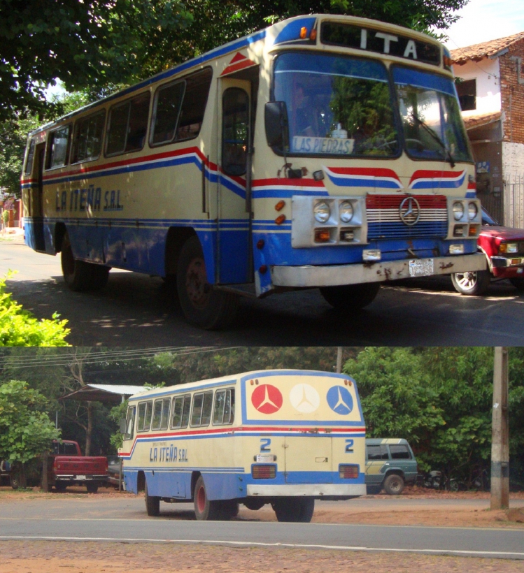 Mercedes-Benz ¿L? ¿LPO? 1113 - Marcopolo II (en Paraguay) - Ita S.R.L , municipal de Ita
¿API856?
Palabras clave: MB