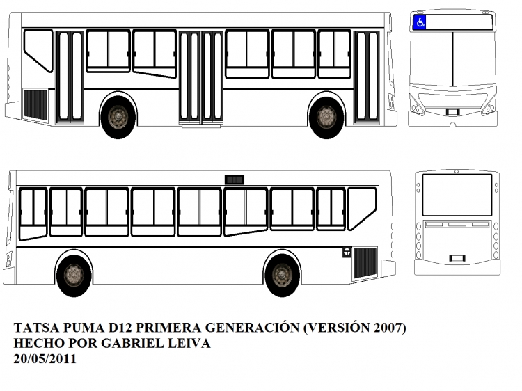 TATSA PUMA D12
HECHO POR MI
VERSIÓN DE TRES PUERTAS
Palabras clave: TATSA PUMA D12 DEUTZ