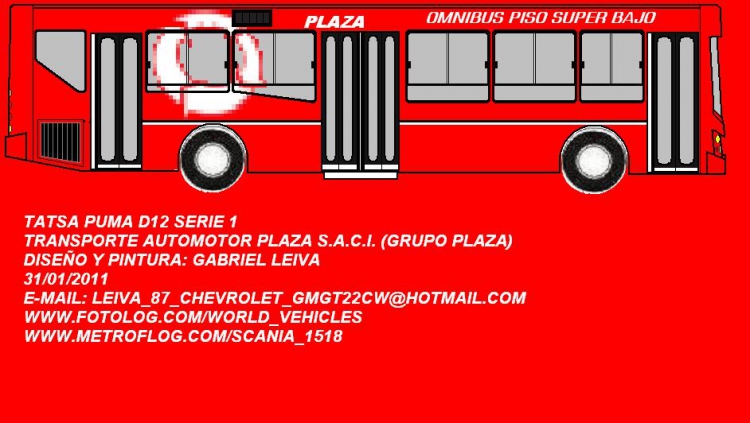 TATSA PUMA
DIBUJO DE UN PUMA D12 SERIE 1
Palabras clave: TATSA  PUMA  D12  DEUTZ    PLAZA  61  62  36  133  174  114   143  