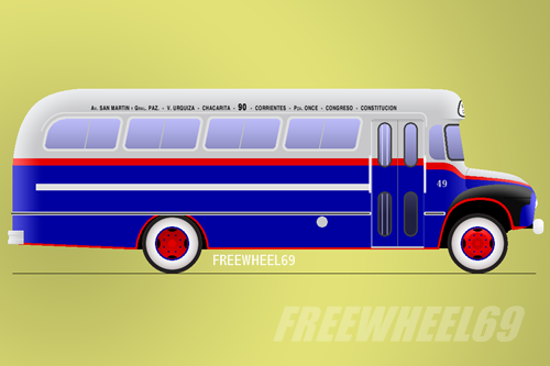 Bedford J6LZ1 - Serra - Obispo San Alberto
Línea 90 - Interno 49

