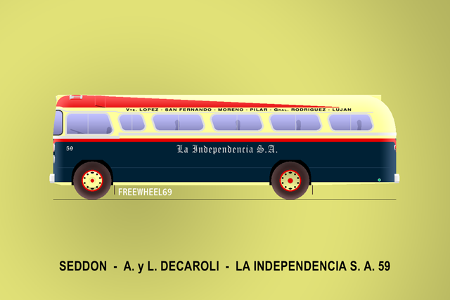 Seddon - A. y L. Decaroli - La Independencia
La Independencia S.A. - Interno 59
