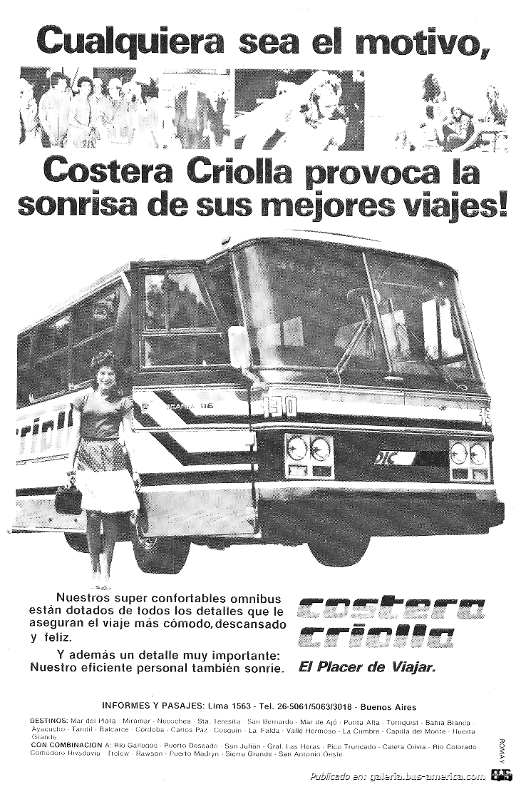 Scania BR 116 - D.I.C. Panorama Internacional - Costera Criolla
Publicidad Costera Criolla
