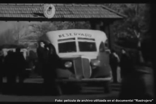 Transporte personal IME
Fotografía extraída de película de archivo utilizada en el documental "Rastrojero"

