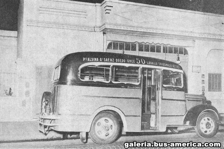 Chevrolet (G.M.C.) - El Trébol - Línea 50 (entonces)
