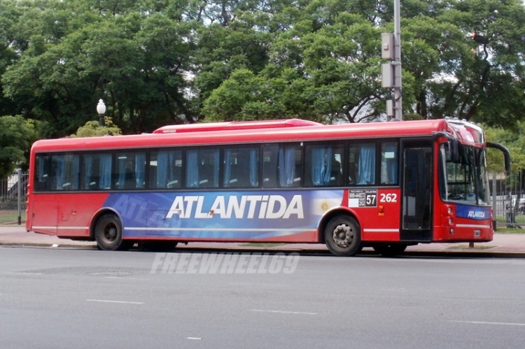 Materfer MD 128 - Atlántida S.A.C.
Línea 57 - Interno 262
