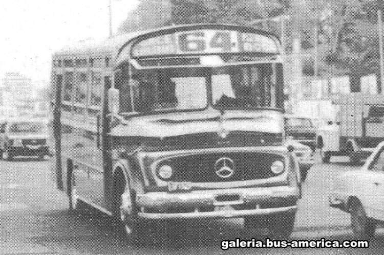 Mercedes-Benz LO 1114 - Eivar - Vuelta De Rocha
Línea 64
Foto: revista El Auto Colectivo
