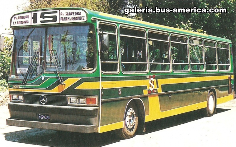 Mercedes-Benz OH 1420 - Ugarte - Sur-Nor
C 1699020
Línea 15 - Interno 5

