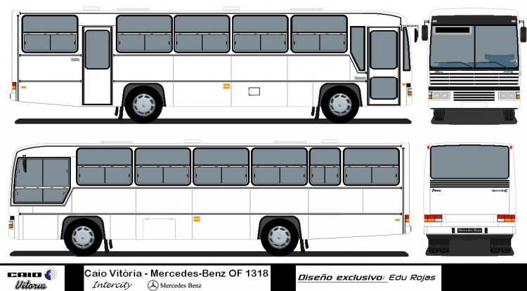 Mercedes-Benz OF 1318 - Caio Vitoria Intercity (en Paraguay)
Diseño Exclusivo: Eduardo Rojas
Palabras clave: MB