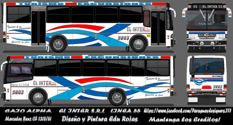 Caio Alpha (para Paraguay) - El Inter S.R.L
Una colaboración mas... visitenme en facebook: 
https://www.facebook.com/Paraguaydesigners.777
Palabras clave: 9803_55