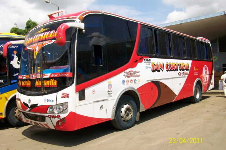 San Cristobal de Bolívar
MAT391
Coop. de Transporte San Cristóbal de Bolívar, unidad 23

