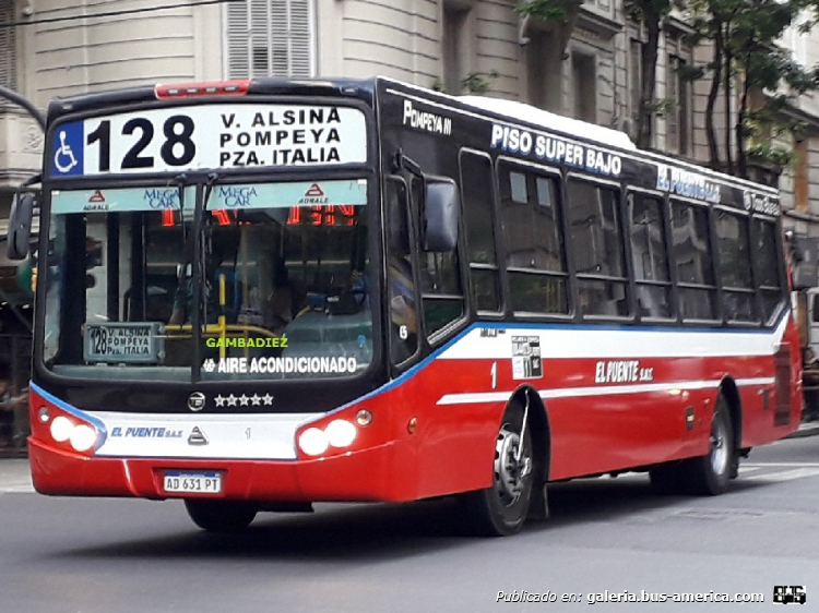 Agrale MT 15.0 LE - Todo Bus Pompeya III - El Puente
AD 631 PT
Línea 128 (Buenos Aires) - Interno 1

Foto: "Truku" Gambadiez
Colección: Charly Souto
Palabras clave: El Puente - Interno 1