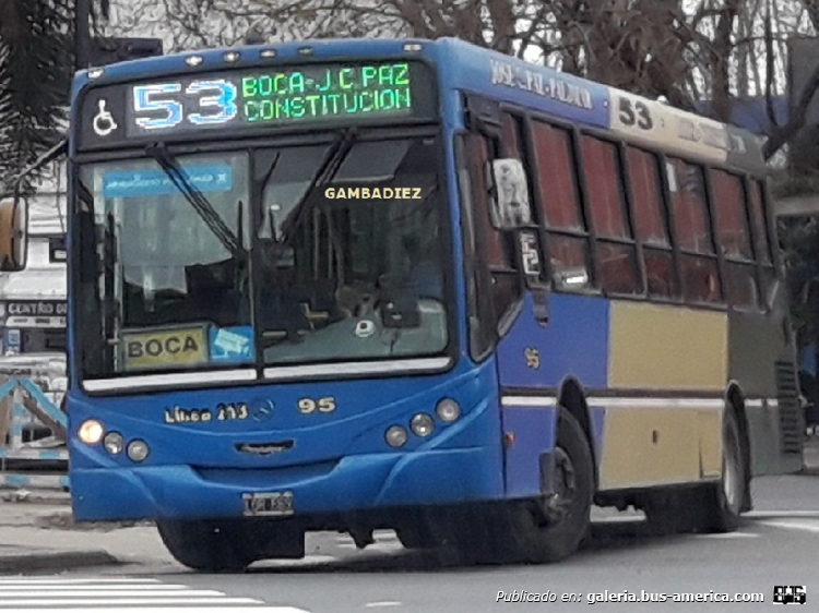 Mercedes-Benz OH 1618 L-SB - Metalpar Iguazú 2010 - Línea 213
LOR 669

Línea 53 (Buenos Aires) - Interno 95 [septiembre 2012 - febrero 2020]
(Unidad ya renovada)

Foto: "Truku" Gambadiez
Colección: Charly Souto
Palabras clave: Línea213 - Interno 95