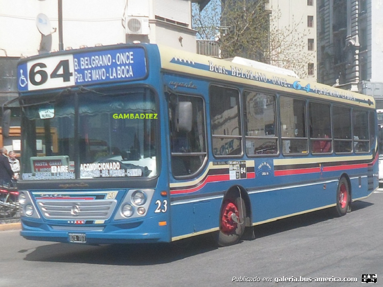 Mercedes-Benz OH 1618 L-SB - Ugarte Europeo - Vuelta De Rocha
OZA 707
Línea 64 (Buenos Aires) - Interno 23

Foto: "Truku" Gambadiez
Colección: Charly Souto
Palabras clave: Vuelta De Rocha - Interno 23