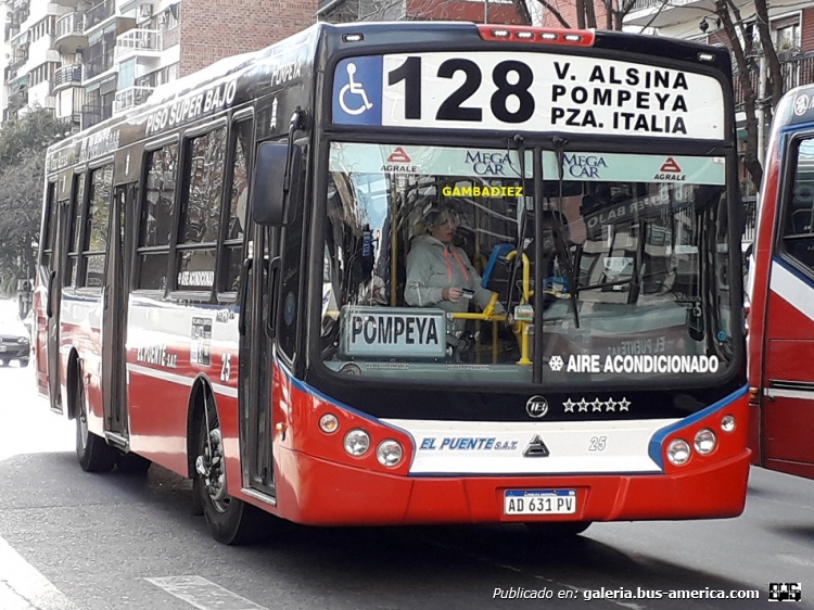 Agrale MT 15.0 LE - Todo Bus Pompeya III - El Puente
AD 631 PV
Línea 128 (Buenos Aires) - Interno 25

Foto: "Truku" Gambadiez
Colección: Charly Souto
Palabras clave: El Puente - Interno 25