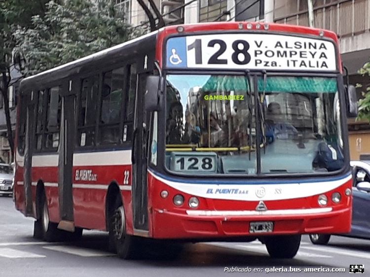 Agrale MT 15.0 LE - Todo Bus Pompeya II - El Puente
MCF 938
Línea 128 (Buenos Aires) - Interno 22

Foto: "Truku" Gambadiez
Colección: Charly Souto
Palabras clave: El Puente - Interno 22