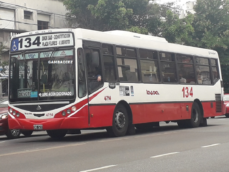 Agrale MT 15.0 LE - Metalpar Iguazu 2010 - T.A.R.S.A.
OWG 516

Línea 134 (Buenos Aires) - Interno 4714 [desde agosto 2018]
Ex Línea 161 (Buenos Aires) - Interno 1223 [julio 2015 - agosto 2018]

Foto: "Truku" Gambadiez
Colección: Charly Souto
Palabras clave: T.A.R.S.A. - Interno 4714
