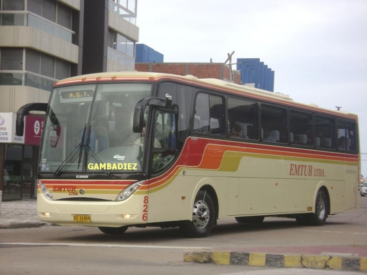 Scania K 420 - Caio Giro 3400 (en Uruguay) - Emtur
EMTUR LTDA. - 826
Palabras clave: EMTUR LTDA. - 826