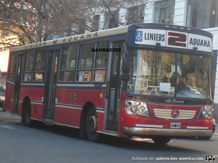 Mercedes-Benz OH 1618 L - La Favorita - 22 De Setiembre
MZE 924
Línea 2 (Buenos Aires) - Interno 14

Foto: "Truku" Gambadiez
Colección: Charly Souto
Palabras clave: 22 De Setiembre - Interno 14