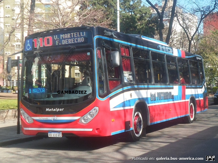 Mercedes-Benz OH 1621 L - Metalpar - General Pueyrredón
AB 633 VC
Línea 110 (Buenos Aires) - Interno 6

Foto: "Truku" Gambadiez
Colección: Charly Souto
Palabras clave: General Pueyrredón - Interno 6