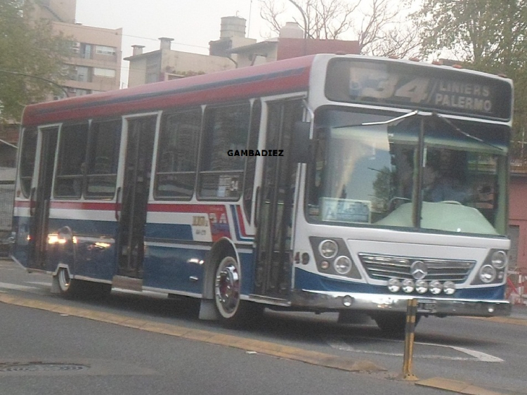 Mercedes-Benz OH 1718 L-SB - Ugarte Europeo - Juan B. Justo
KEJ 442
Línea 34 (Buenos Aires) - Interno 49
(Unidad ya renovada)

Foto: "Truku" Gambadiez
Colección: Charly Souto
Palabras clave: Juan B. Justo - Interno 49