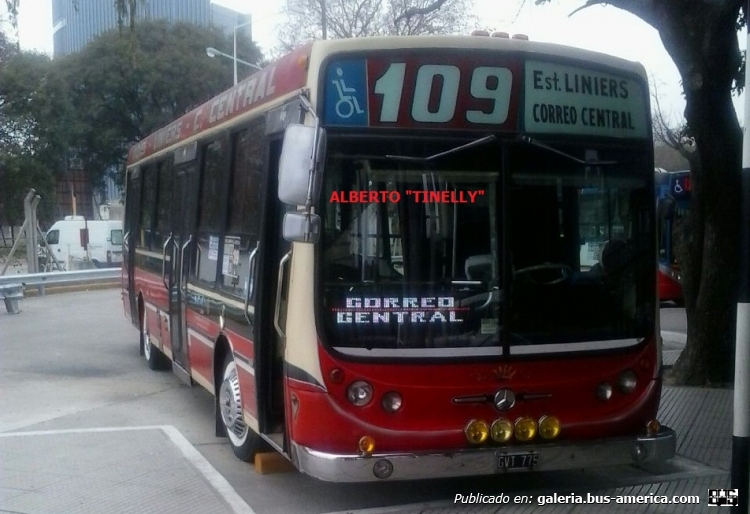 Mercedes-Benz OH 1315 L - Metalpar - Nueve De Julio
GVT 775
Línea 109 - Interno 9

Foto: Alberto "Tinelly"
Colección: Charly Souto
Palabras clave: Nueve De Julio - Interno 9