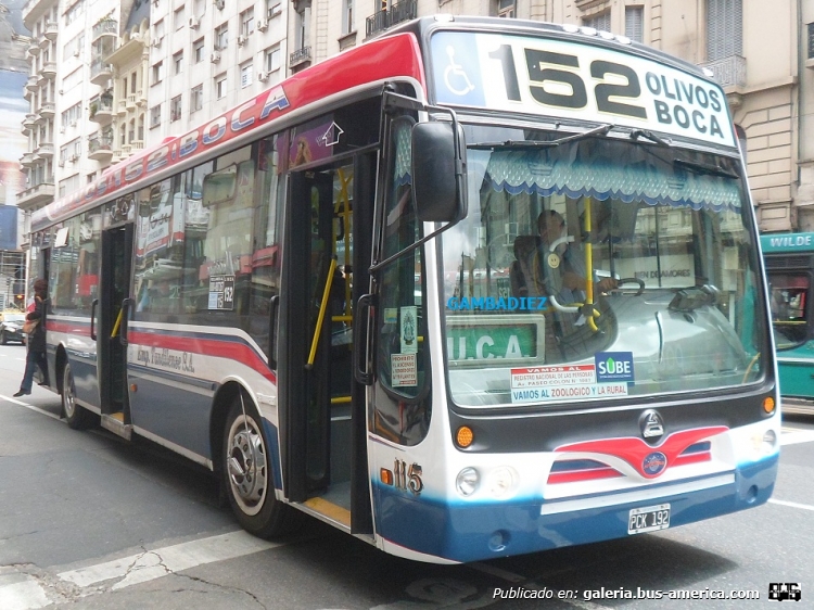 Agrale MT 17 - Nuovobus - Tandilense
PCK 192
Línea 152 - Interno 115

Foto: "Truku" Gambadiez
Colección: Charly Souto

http://galeria.bus-america.com/displayimage.php?pid=40630
Palabras clave: Tandilense - Interno 115