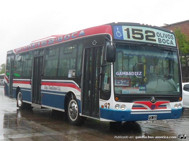 Agrale MT 17 - Nuovobus - Tandilense
PCK 193
Línea 152 - Interno 47

Foto: "Truku" Gambadiez
Colección: Charly Souto
Palabras clave: Tandilense - Interno 47