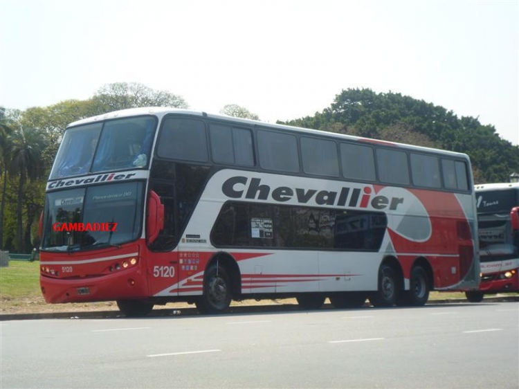 Mercedes-Benz O-400 RSD - Busscar (en Argentina) - Nueva Chevallier 
EXE 014
Interno 5120

Foto: "Truku" Gambadiez
Colección: Charly Souto
Palabras clave: Nueva Chevallier - 5120