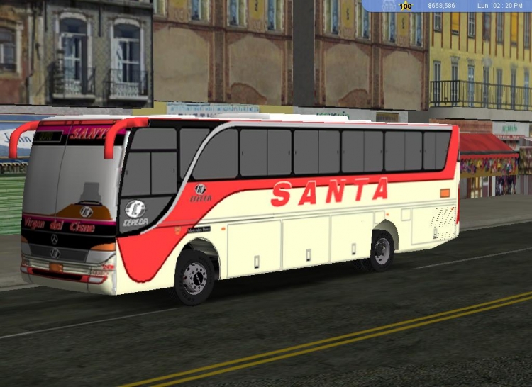 Mercedes Benz - Cepeda trans Santa [desarrollo para juego 18 Wheels of Steel Pedal]
Body: by Juancar
Diseño: Luis flores
Programa: Zmodeler
Palabras clave: cepeda santa mod-ecuador