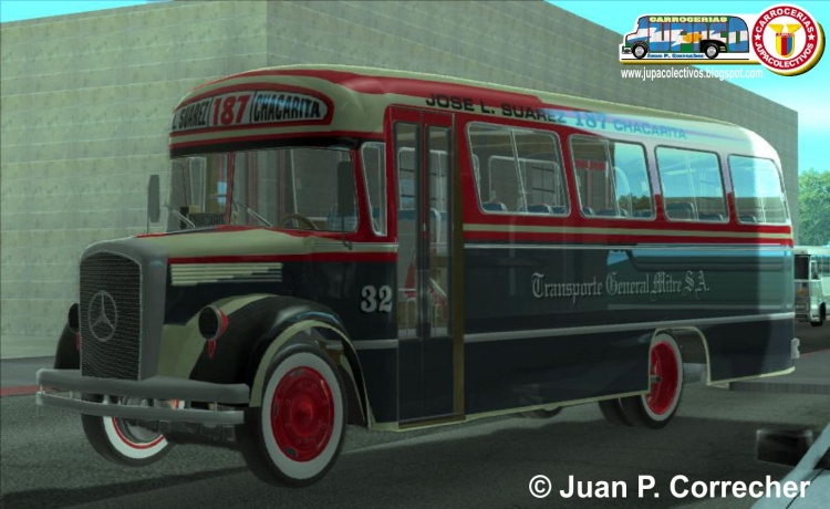 TRANSPORTE GENERAL MITRE - LINEA 187
Modelo diseñado por el equipo de Jupacolectivos
Colectivo para el juego GTA San Andreas
jupacolectivos.blogspot.com
Palabras clave: JUPACO EL DETALLE