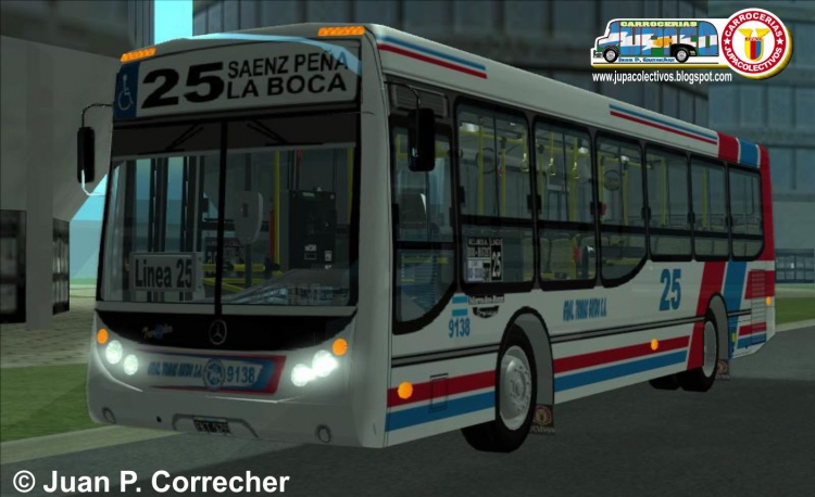 GRAL. TOMAS GUIDO - 9138
Diseñado por Juan P. Correcher
para el juego GTA San Andreas
jupacolectivos.blogspot.com
Palabras clave: JUPACO METALPAR