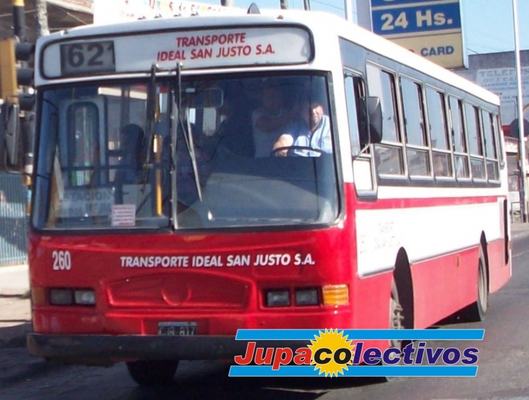 LINEA 621 - TRANSP. IDEAL SAN JUSTO - INT. 260
CJB817
COCHE DE ESTRENO EN LA 621, QUE ESTA RENOVANDO BASTANTE CON LO QUE VAN DANDO DE BAJA EN SU EMPRESA MADRE, LA 96
RUTA NAC. Nº 3 - ISIDRO CASANOVA
Palabras clave: LA FAVORITA DIMEX